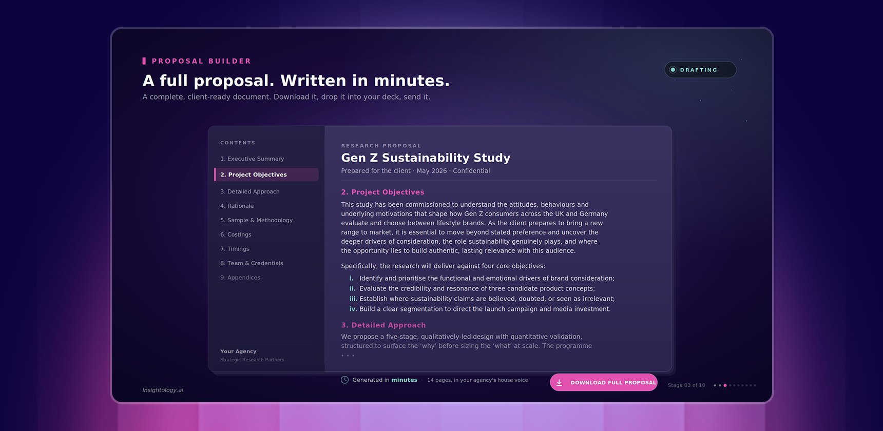 03 · Proposal Shaper
