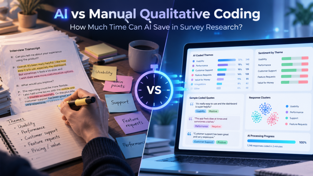 AI vs Manual Qualitative Coding