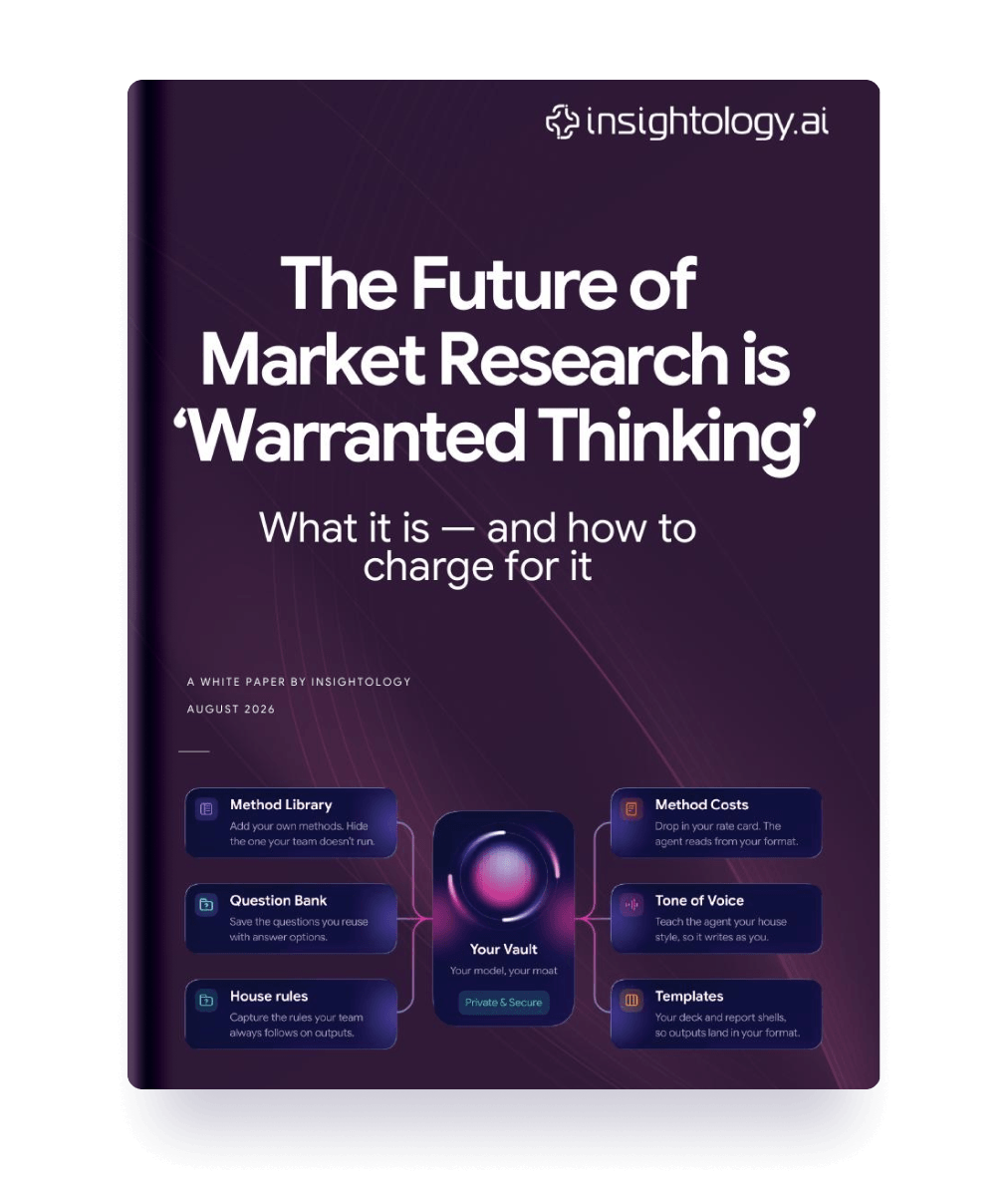 Mobile The Future of Market Research is _Warranted Thinking_