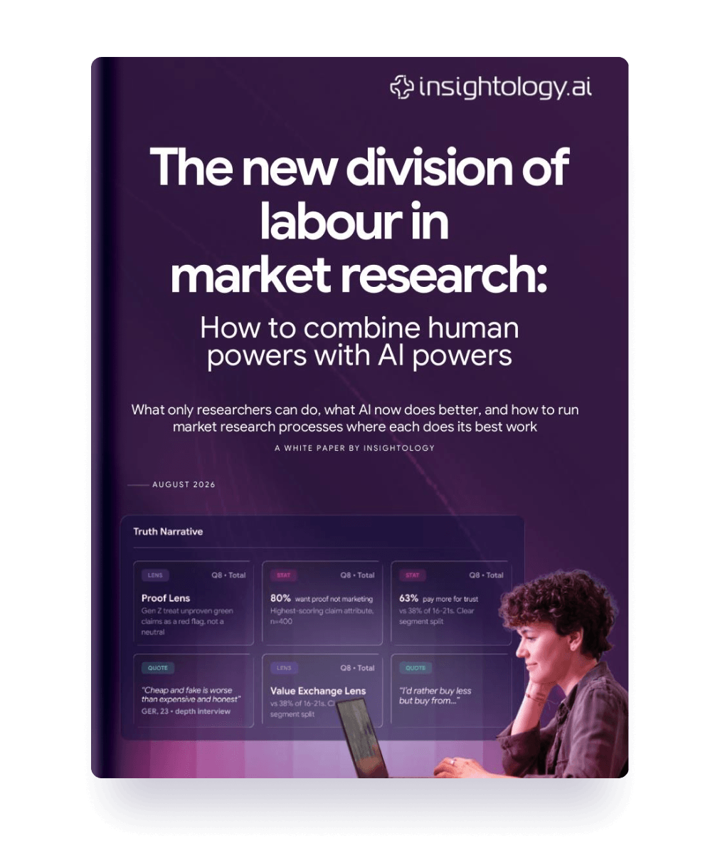 Mobile The New Division of Labour in Market Research